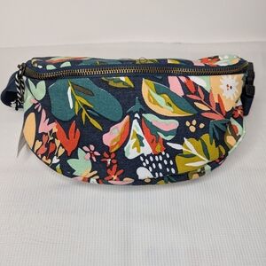 Danica Studio Superbloom Hip Bag Canvas Floral Print Belt Bag NWT